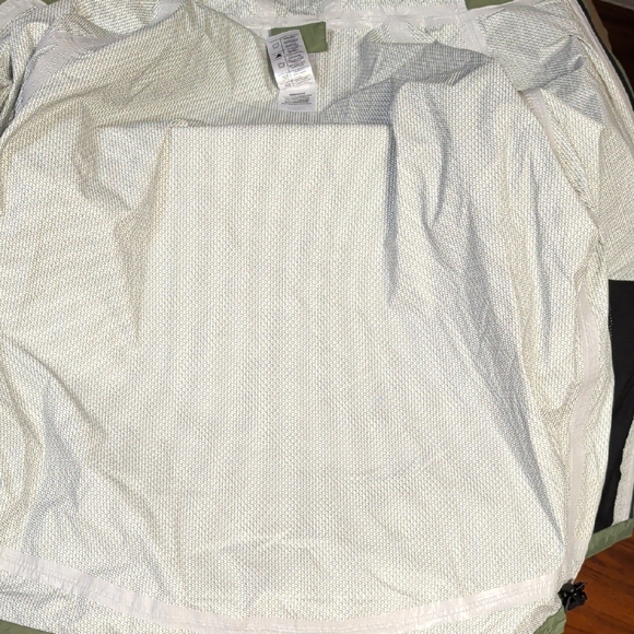 Carhartt Acadia Olive Hooded Windbreaker Rain Jacket Size L NWOT MSRP $104.99 - Picture 5 of 11